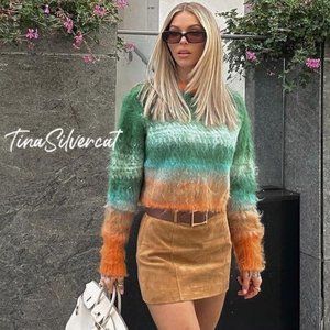 BLOGGER'S FAVE! Zara Brushed Effect Knit Sweater NWT